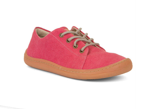 Vegano Lona Fuxia Con Cordones