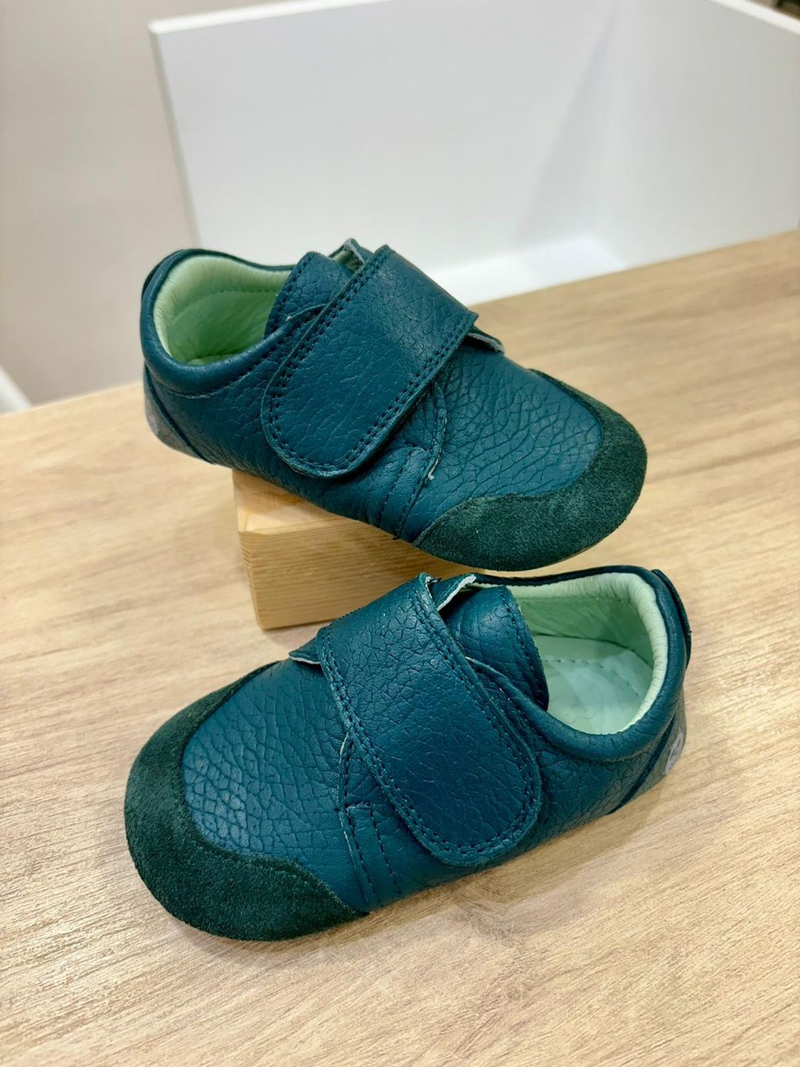 MIGHTY STRAP SHOES TEAL (puntera reforzada)