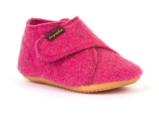 Prewalkers Zapatillas de casa Wooly Fucsia