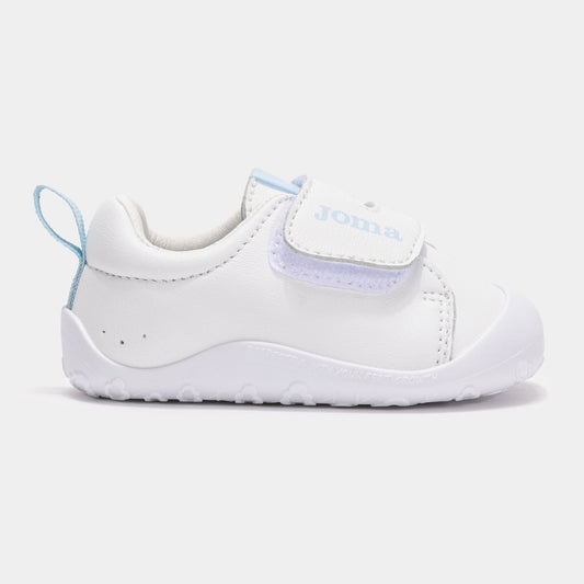 Zapatillas casual Teddy Baby 25 Barefoot junior blanco azul