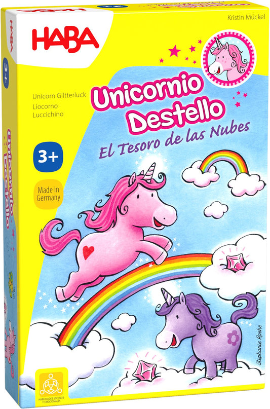 Unicornio Destello – El Tesoro de las Nubes